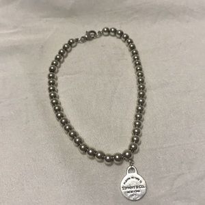 Tiffany & Co. circle pendant bracelet